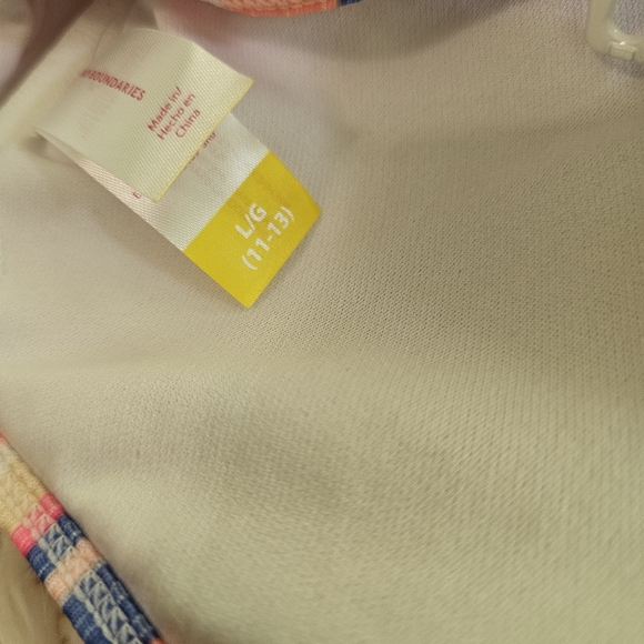 No Boundaries Multicolor Striped Bikini Top - Picture 5 of 5